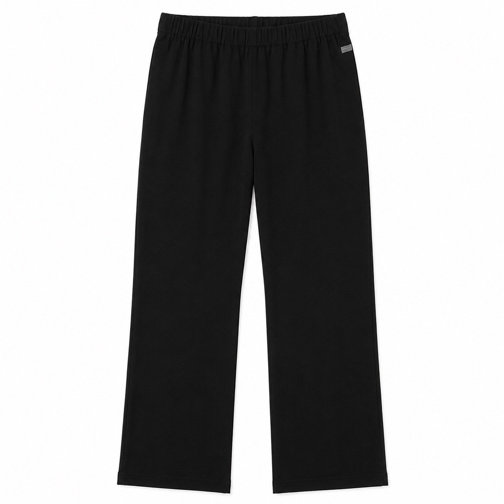 Zenergy by Chico's Black Pull On Straight Leg Pants Chicos Size 0 Small